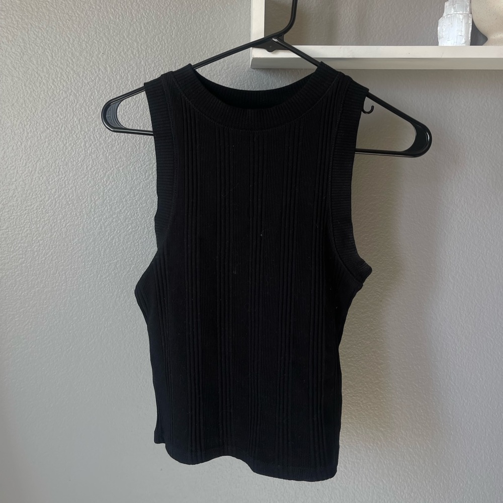 BLACK ZARA TANK TOP